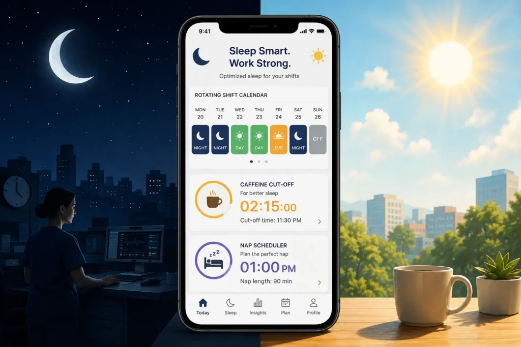 best sleep apps for night shift workers