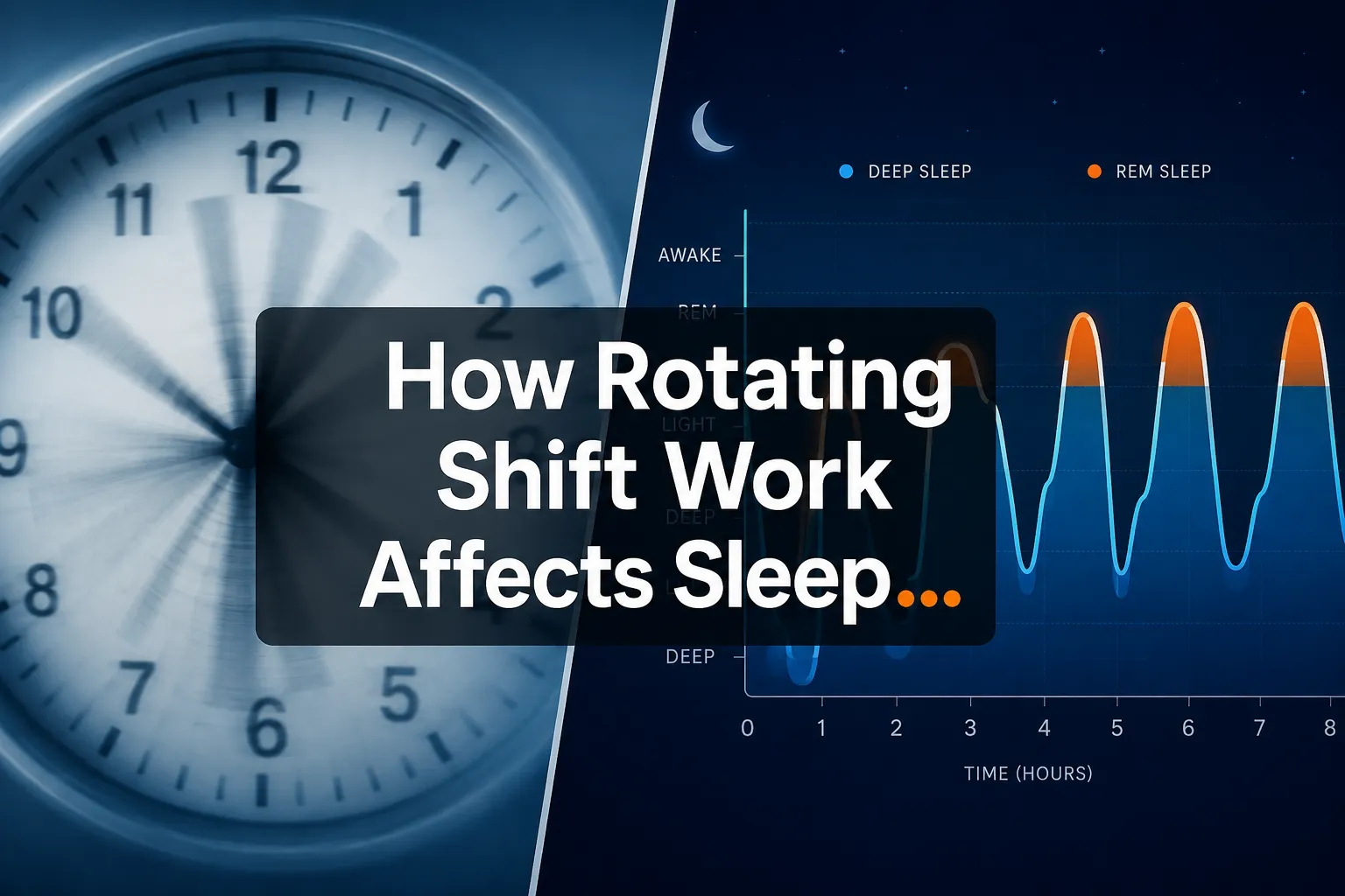 rotating shift work sleep schedule