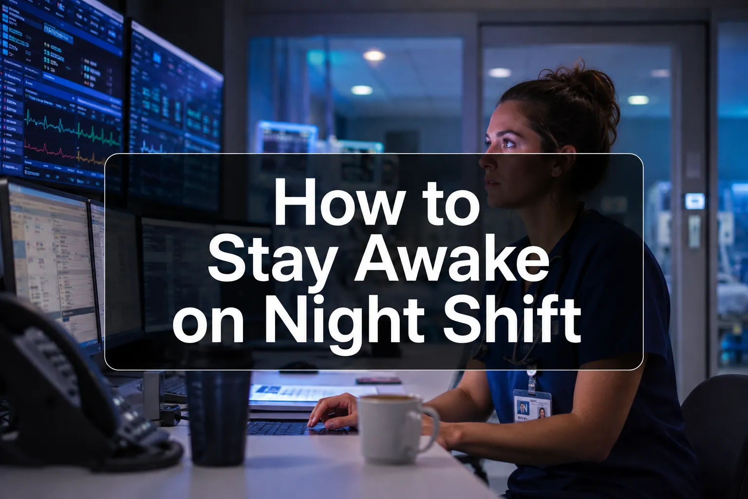 How to stay awake on night shift while working overnight